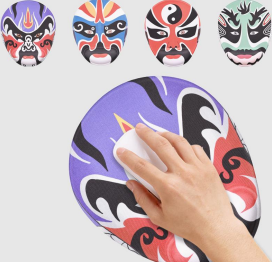 Jakie są różnice w wyczuciu dłoni (twardość/miękkość), działaniu antypoślizgowym i odporności na zużycie wśród różnych materiałów gumowych w przypadku gumowych podkładek pod mysz o specjalnym kształcie?